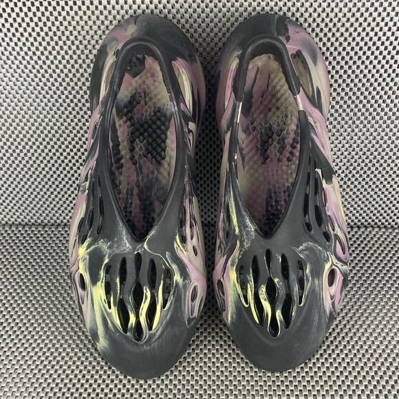 Adidas Yeezy Foam Runner MX Carbon Shoes Mens 12 Colorful Athletic GV7904 - Picture 8 of 13